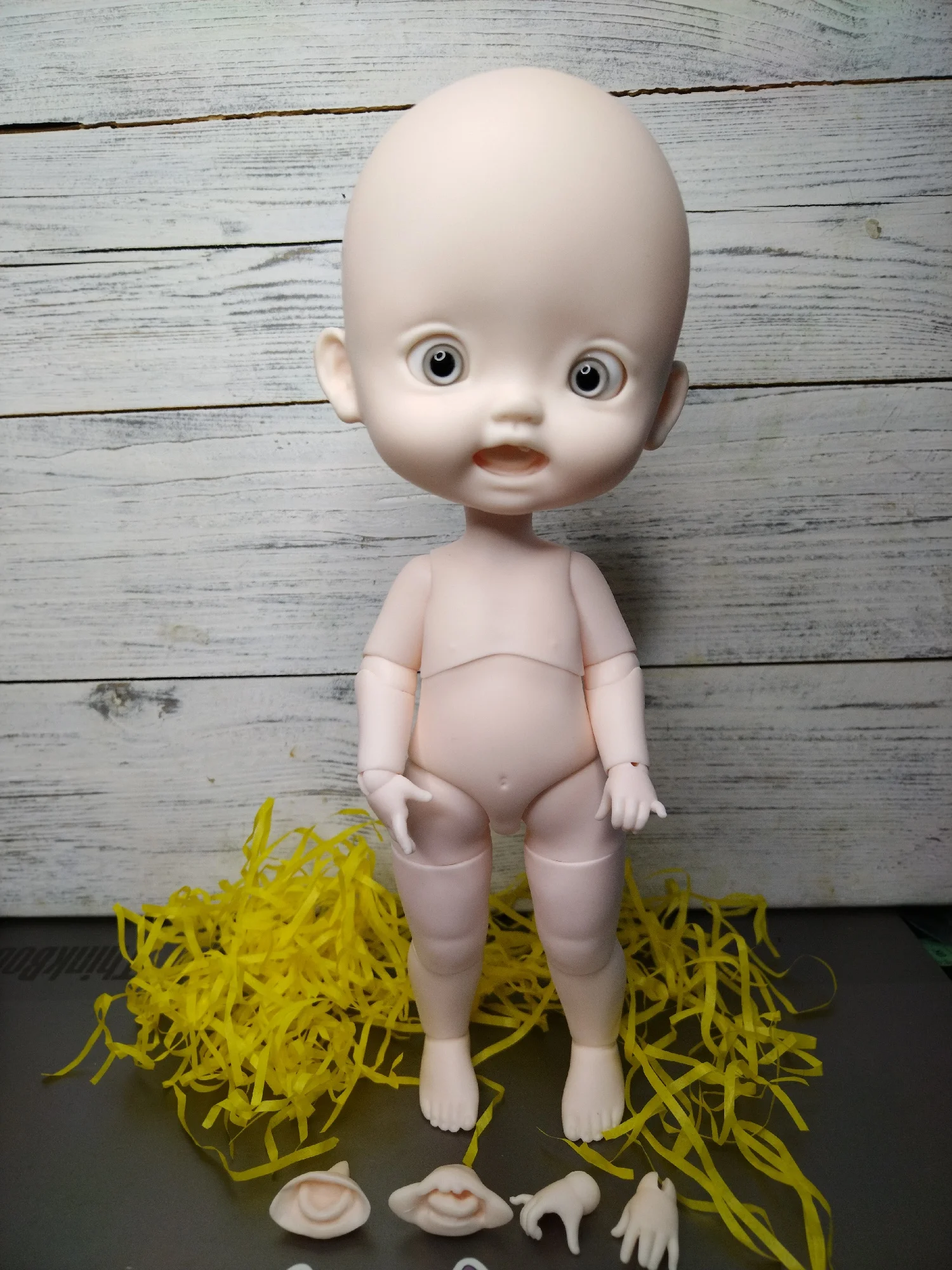 

New Resin 1/6 sd BJD doll nuonuo toy model humanoid toy Cute Girl birthday gift diy put in stock makeup