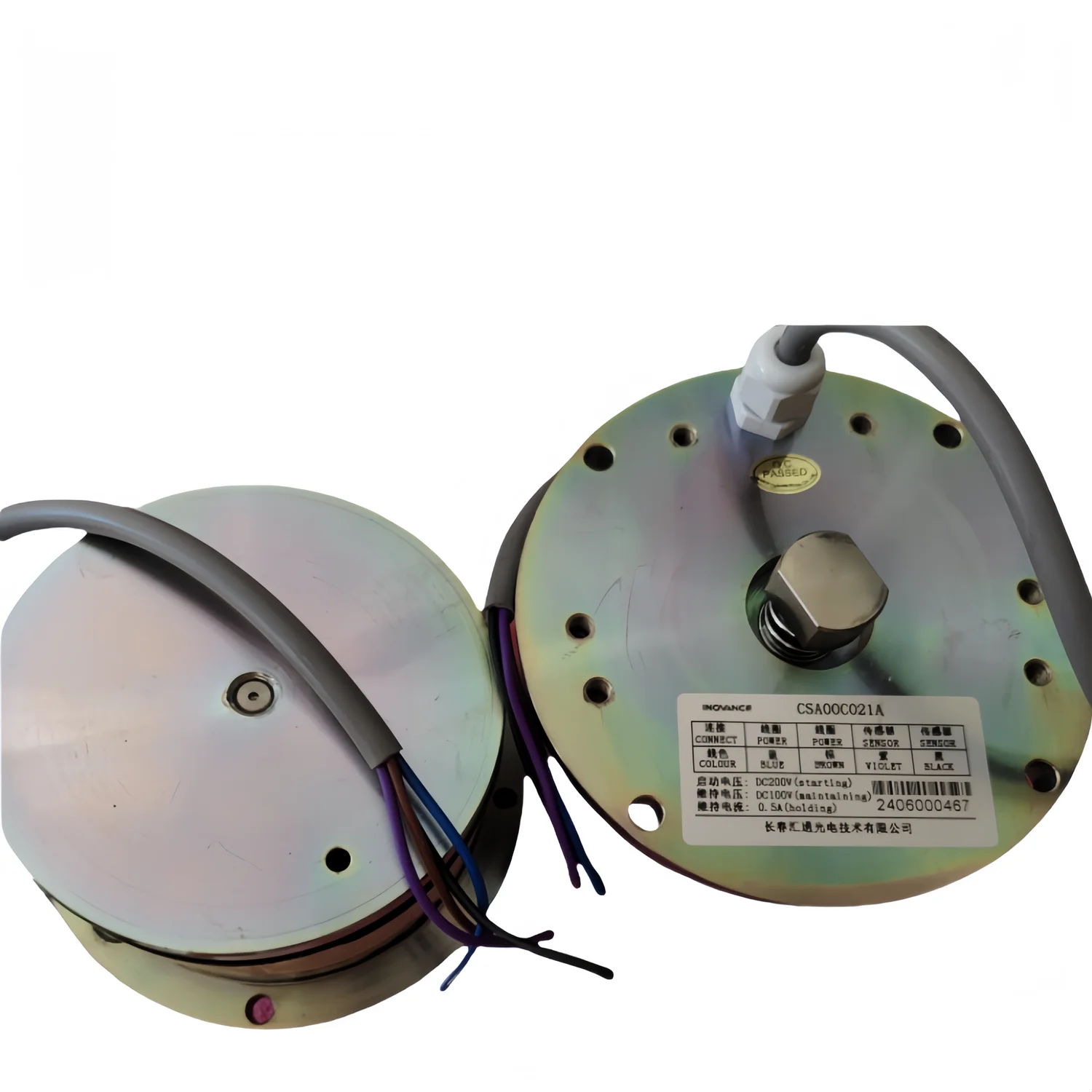 Nuevo para bobina solenoide de freno de escalera mecánica Otis GSD140 diseño moderno CSA00C021A de Changchun Weton