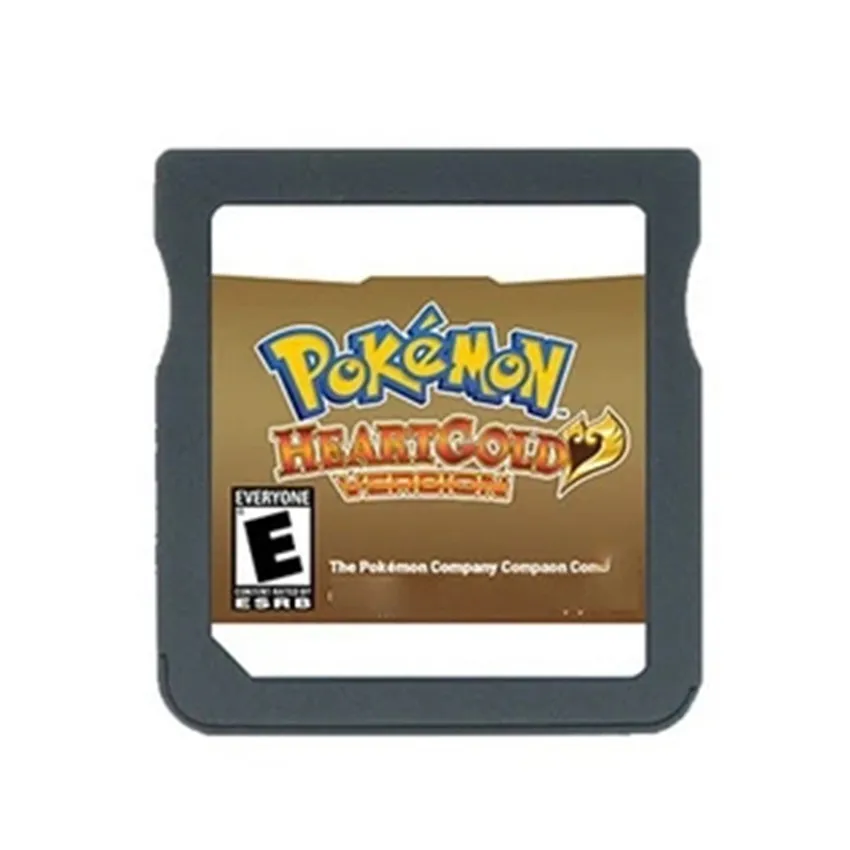 DS Video Game Cartridge Pokemon HeartGold SoulSilver Console Diamond Pearl Platinum English Language for DS 3DS 2DS TOY Gifts