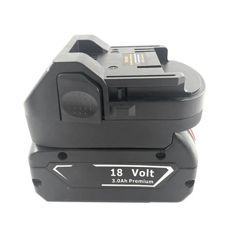 For  Convert To Hitachi / Hikoki 18V Li-Ion Battery Power Tool Battery Adapter Converter BS18HK BAT622 BAT618 Easy Install