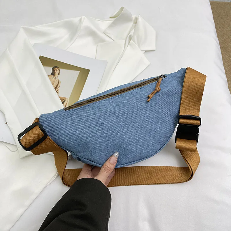 Casual Cord Gürtel Taschen für Frauen Mode Fanny Pack Weibliche Banane Taille Tasche Hüfte Geldbörse Schulter Crossbody Brust Tasche Tasche – Detail 28