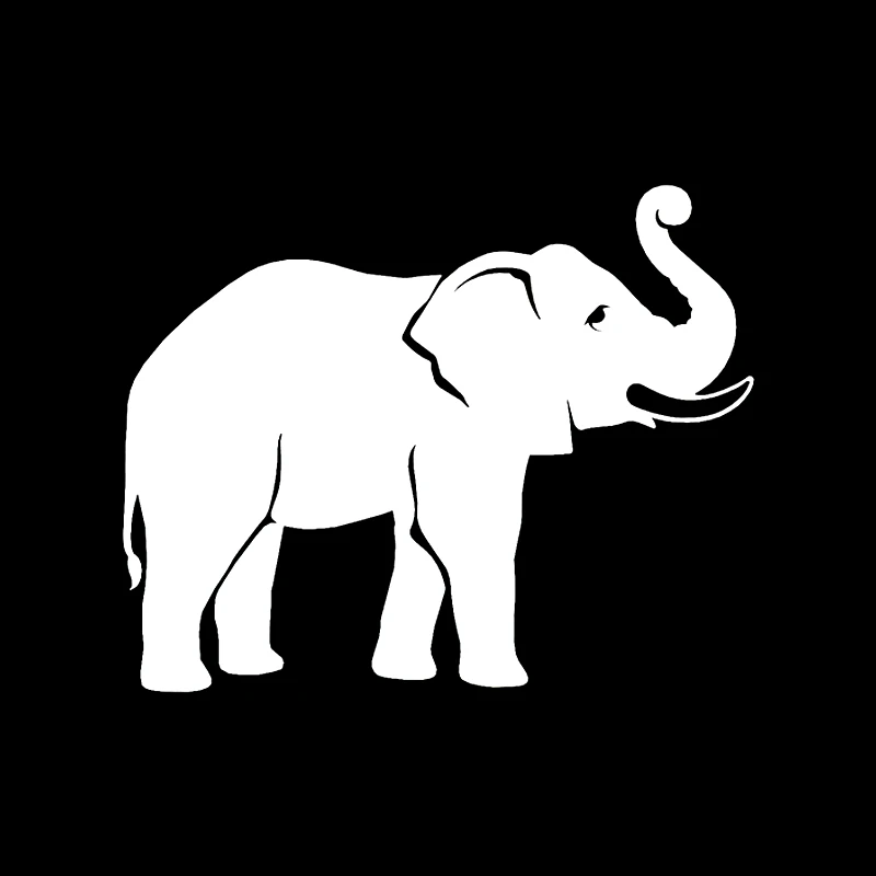 elfbar nachfüll pod läuft aus Elephant Decals & Stickers main image 1