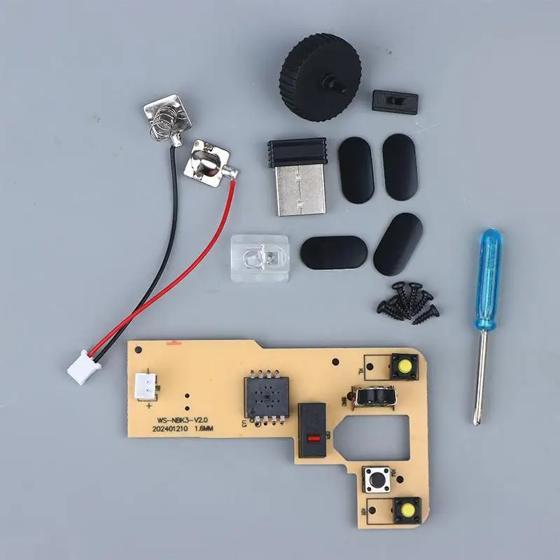 1Set 3D Wireless Mouse Components For Wireless Mouse 002 DIY Creative Model Components For 3D Printer Parts Hardware