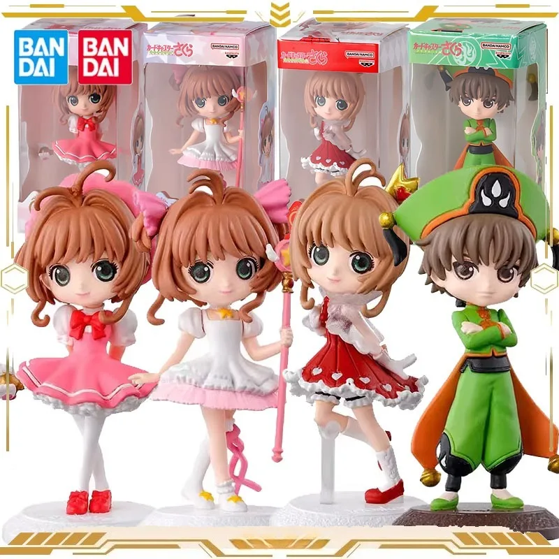 

Bandai оригинальная миниатюрная фигурка Cardcaptor Sakura Gashapon QPOSKET в штучной упаковке KINOMOTO SAKURA, игрушки для мальчиков и девочек, подарок для детей