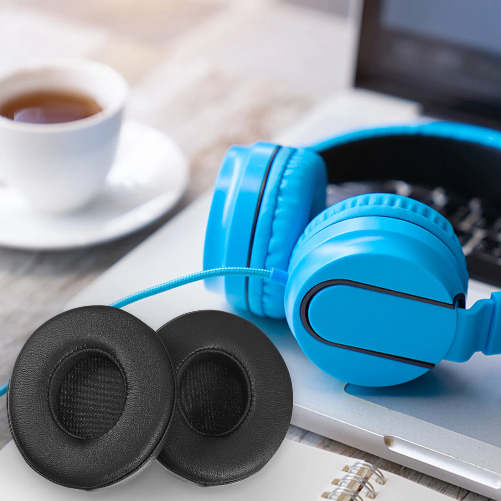 

2pcs Supple Pads For Solo3 Wireless Headphone Replacement Ear Cushions Noise Isolation Comfortable Ear Covers Durable