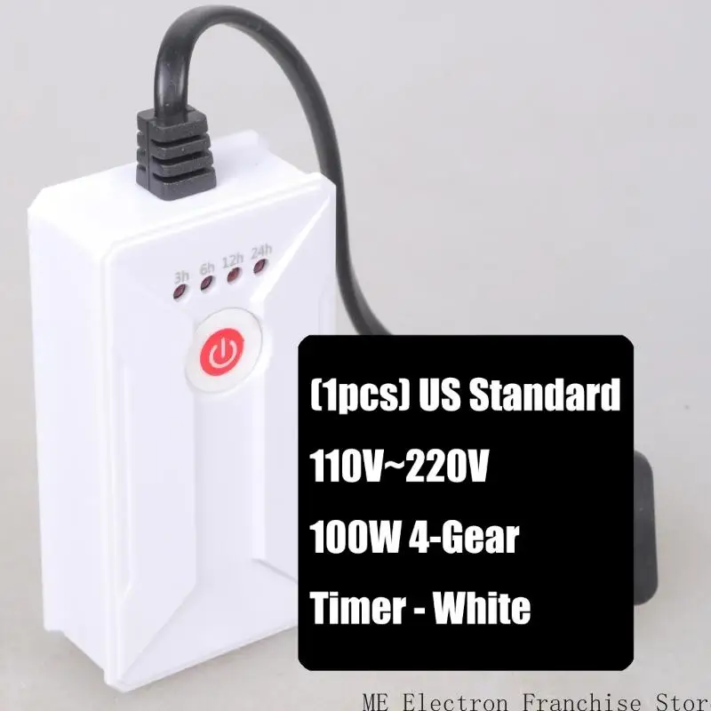 T5EA 4 Stage Timer Outlet 110V 220V لزينة عيد الميلاد دورة الموقت الخفيفة