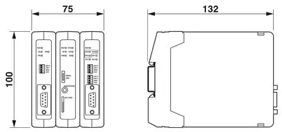 2316370 Phoenix Contact Automation Spare Parts Coupler System FB-HSB-DP/PA