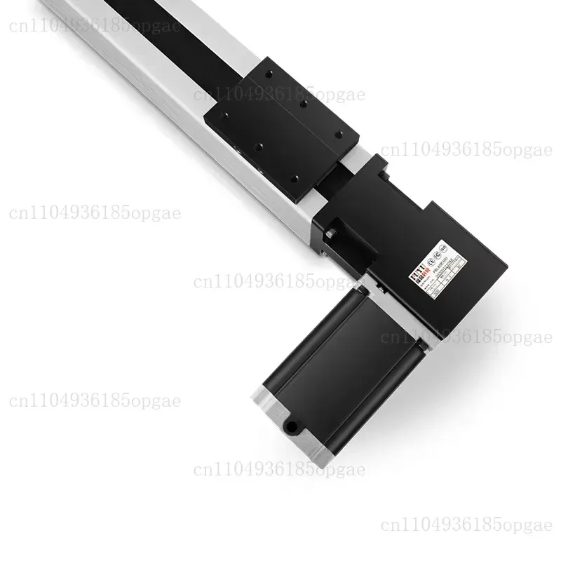 High Speed Drive Synchronous Belt Driven Aluminum Linear Actuator Electric Robot Arm Bearings 0.05 mm Position Accuracy