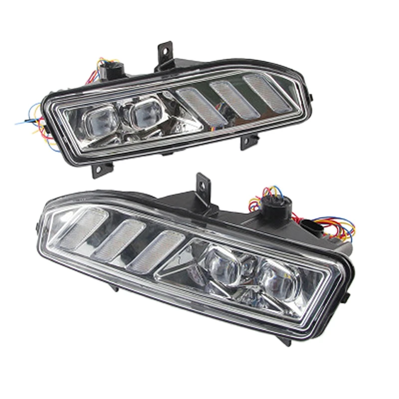 

Car Daytime Running Light LED Front Fog Light For Nissan Sentra 2020 Xtrail 2017-2020 Qashqai 2019 2020 Kicks 2017-2020