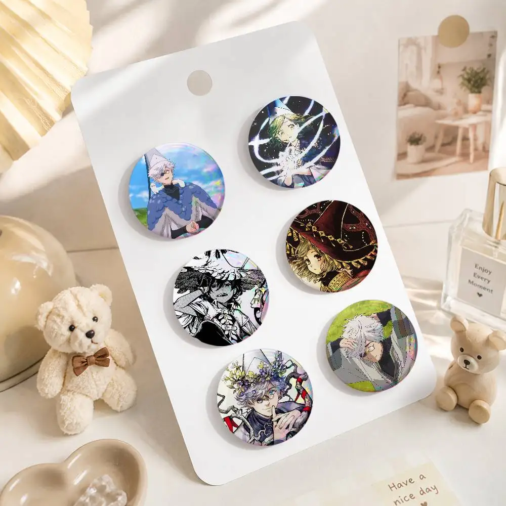Qifrey Agott Coco Olruggio Anime Round Badges, Brooches, Clothing Accessories, Birthday Gifts, Anime Conventions