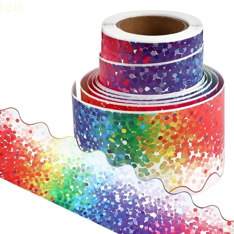 Taste confine dritte coriandoli U2je per decorazione in classe, bacheche per studenti divertenti e decorazioni del