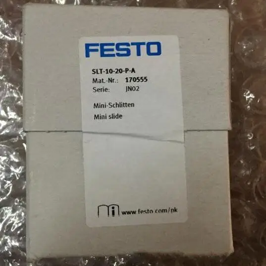 

1PC New Festo SLT-10-20-P-A 170555 Pneumatic Slide Table Expedited Shpping