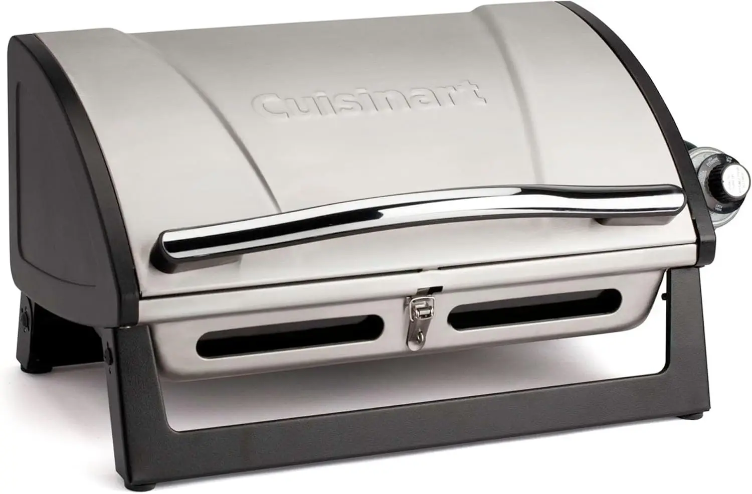 Camping & BBQ, Stainless Steel, Compact and Portable with Locking Lid, Dishwasher Safe Grate