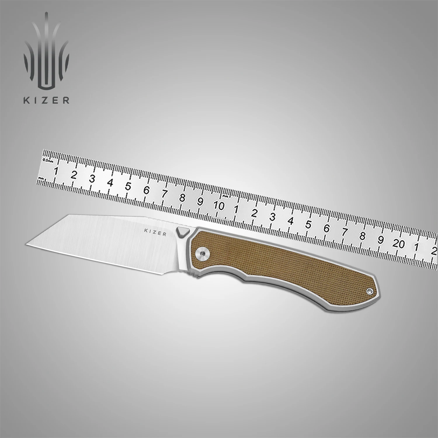 

Складной нож Kizer EDC Wharning Ki3738A1 / Ki3738A2 с лезвием из стали S45VN и алюминиевой рукоятью