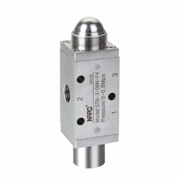 

STB-3-08N-P4 SUS316 STB Series Stainless Steel Mechanical Valve 3-port NPT1/4 Cam Type