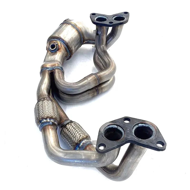 Exhaust Manifold For 06-10 Subaru Forester Front 06-11 Subaru Impreza 06-12 Subaru Outback/Legacy 2.5L Catalytic Converter