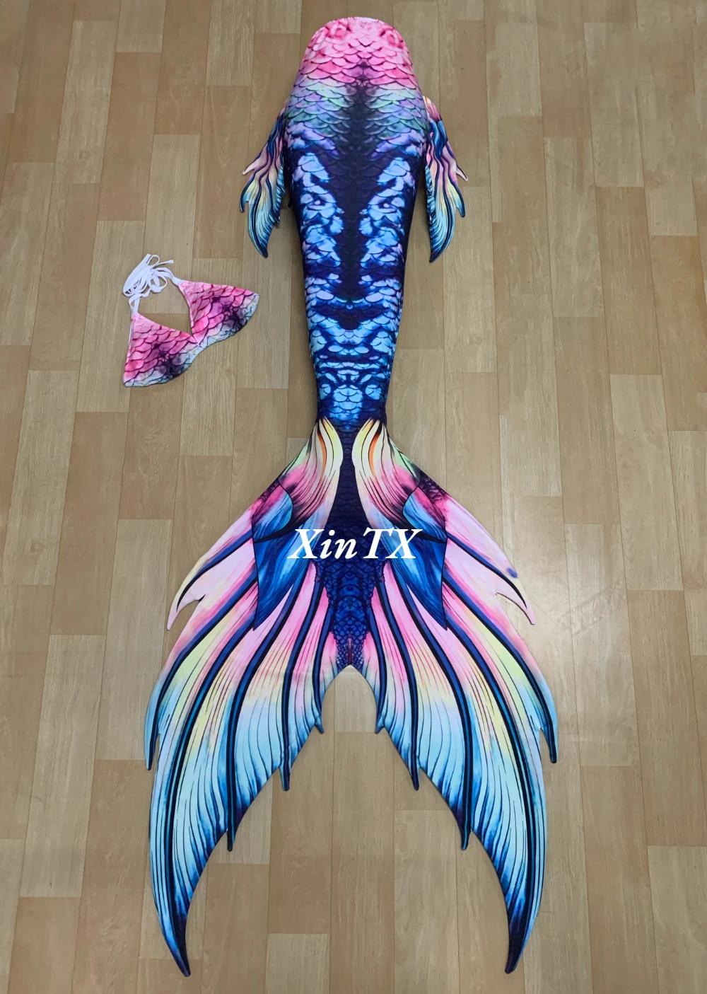 2023 Diving Adult Mermaid Tail Women Men HOT Black Pearl Big Kids Beach Costumes Swimsuits Bikini Cosplay Polyester Fiber Sport