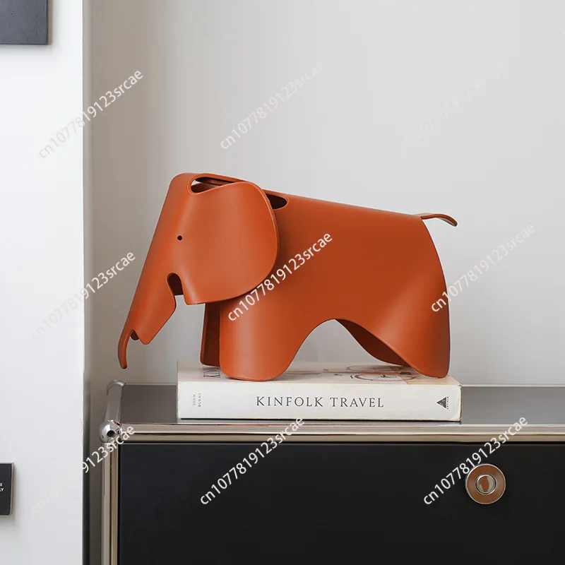 

Модная модель кресла в виде слона - реквизит для фотосессий, минималистичная настольная подставка для телевизора, книжная полка, креативная декоративная фигурка животного.