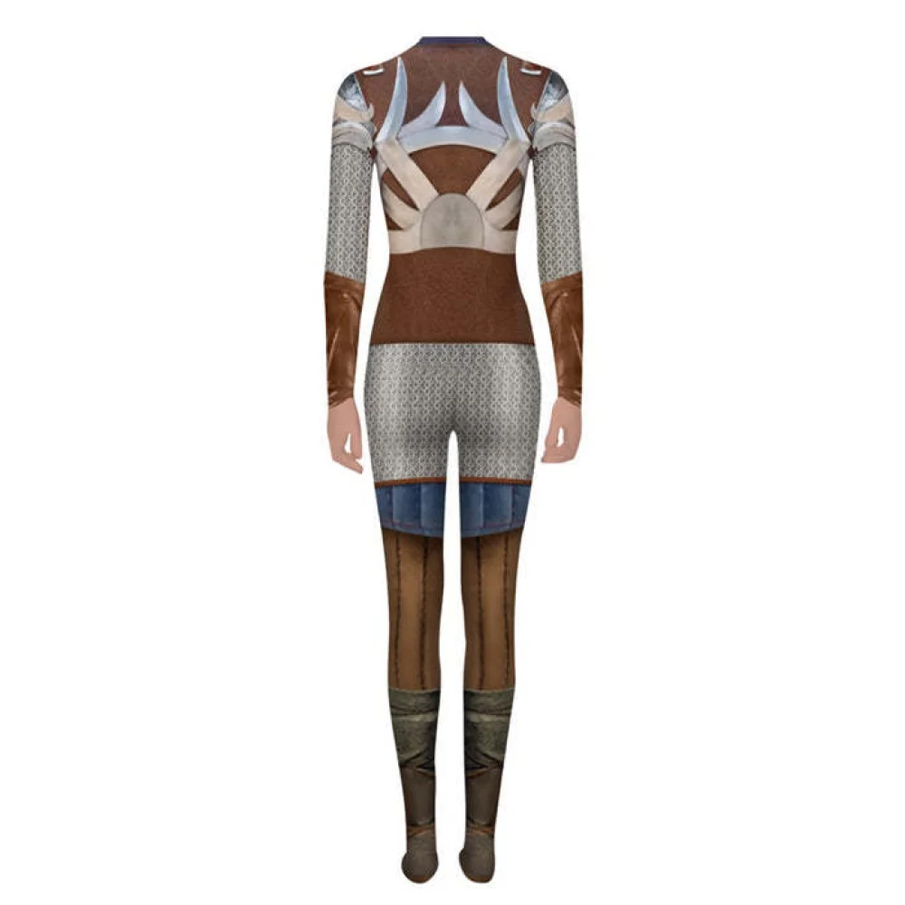 Shadowheart-大人と子供のためのコスプレ衣装,ゲームのボディスーツ,ハロウィーンのための戦士のユニフォーム,女性