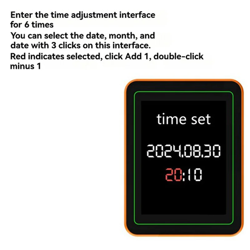 A52T Air Quality Detector 12 In 1 Air Quality Tester Temperature Humidity Meter CO/CO2/HCHO/TVOC/AQI/PM2.5/PM10