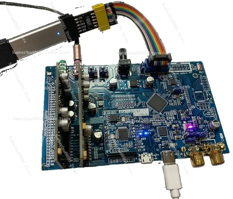 ADAU1463 Development Board for ADAU1467 Compatible with CT7601USB Interface SAM5504 Effect Module