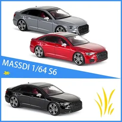 MASSDI Diecast 1/64 Scale S6 Alloy Car Model Collection Decorated Holiday Gifts Toys
