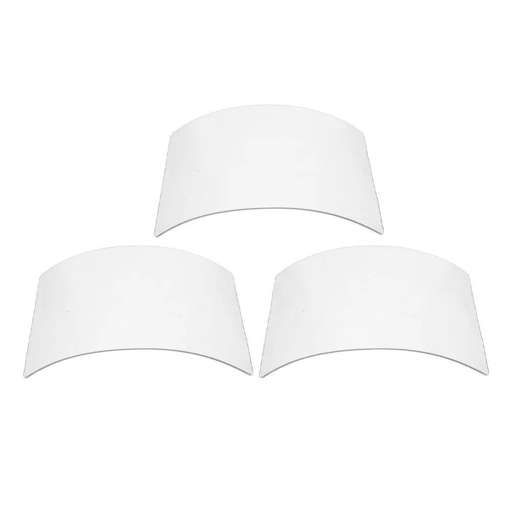 

3Pcs Sandblasting Protective Lens Replacement Sandblaster Mask Hood Organic Glass Clear Lens Part Outdoor Work Safety Gear