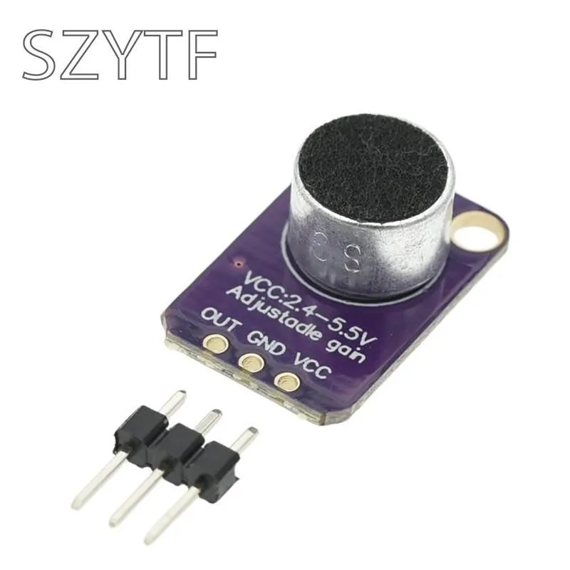 GY-MAX4466 Electret Microphone Amplifier Module MAX4466 Adjustable Gain For Arduino