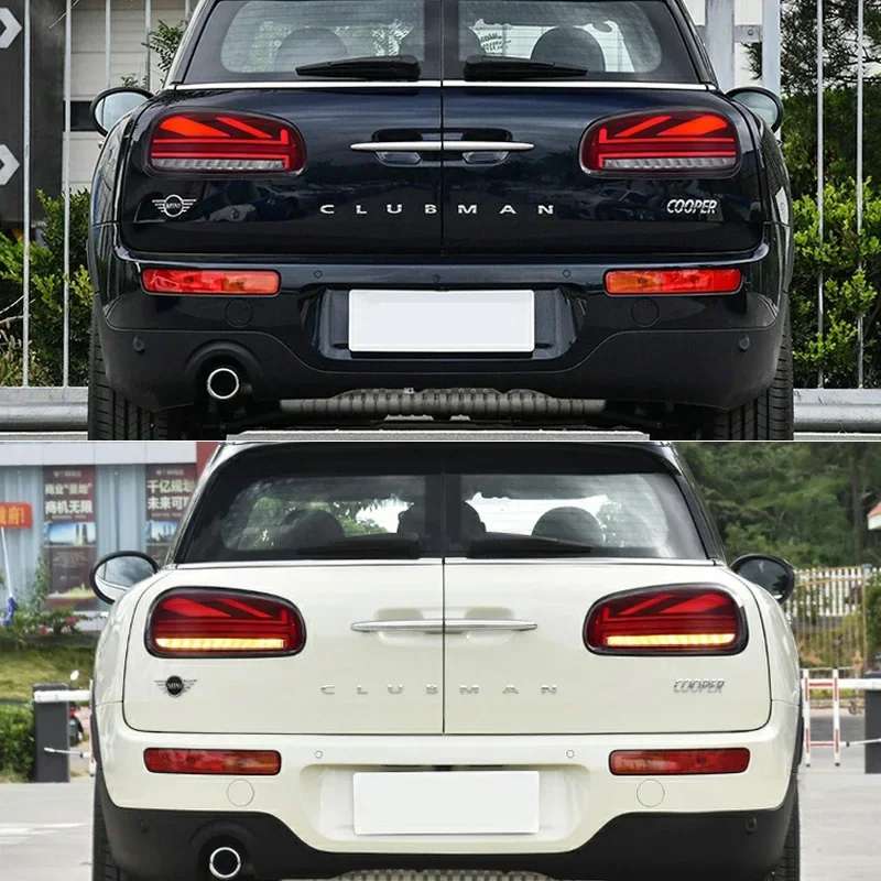 Car LED Tail Lights For Mini F54 Clubman 2016 - 2020 2021 2022 Rear Lamp Brake Reverse Sequential Turn Signal Back Indicator