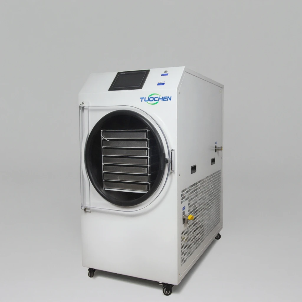 Competitive Price Liofilizator Freeze Dried Fruit Home Freeze Drying Machine With PumpMotor For Chicken Food Processing