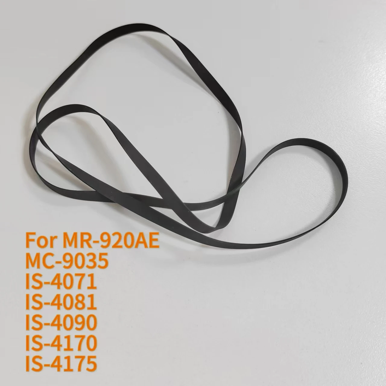 One Turntable Drive Belt For ZENITH MR-920AE MC-9035 IS-4071 IS-4081 IS-4090 IS-4170 IS-4175 Wrap-around Belt Repairment