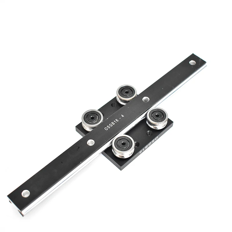 16 مللي متر ثنائي المحور دليل خطي OSGR16 الأسطوانة المنزلق 300 400 500 600 700 800 9001000 1100 1200 1400 مللي متر OSGB16 عجلة كتلة طابعة ثلاثية الأبعاد