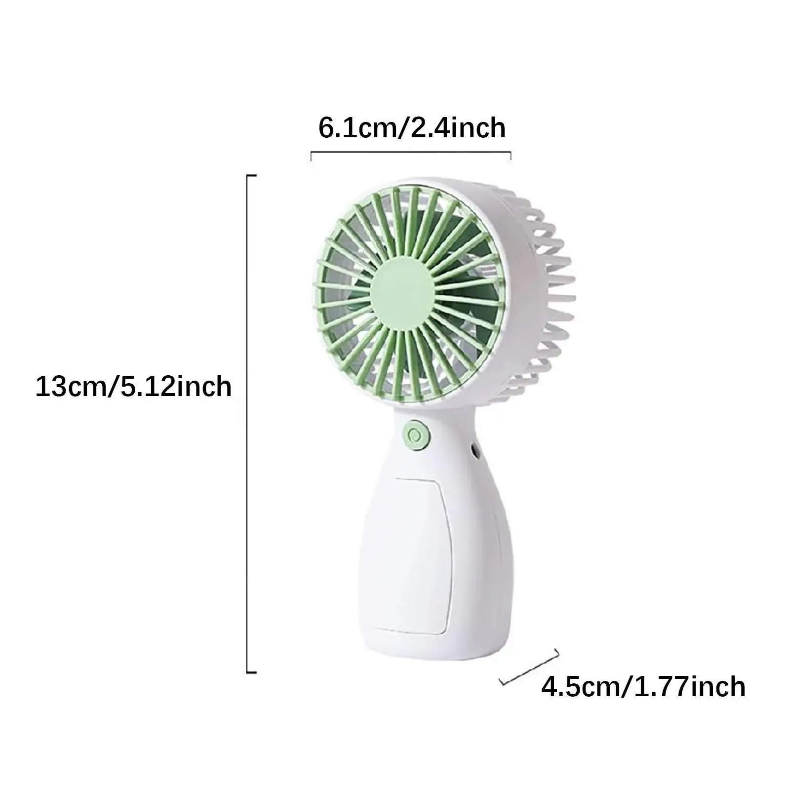 Ventilador de mano recargable para niños y niñas, dispositivo eléctrico de escritorio pequeño, portátil, para oficina, viajes, verano y dormitorio