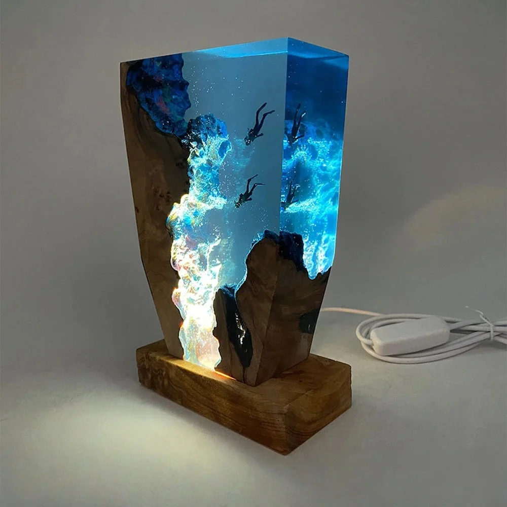 exploration-sous-marine-bioresin-artisanat-plongeur-en-haute-mer-avec-lumieres-led-chambre-veilleuse-ornement-bureau-decorations-pour-la-maison