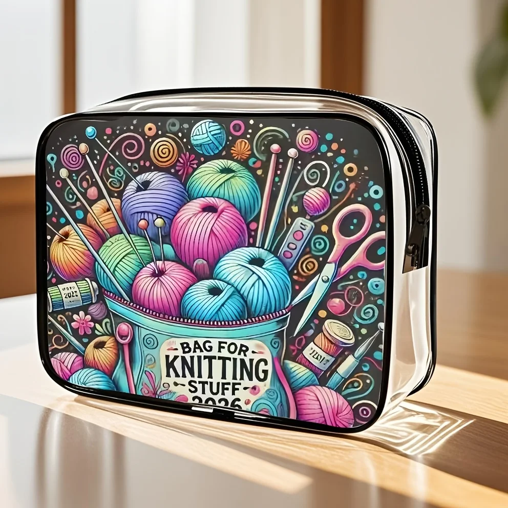 

1pc Women's Large Capacity Zippered Makeup And Travel Organizer Bag HighQuality Cosmetic Storage Toiletry Bag Lightweight PVC O