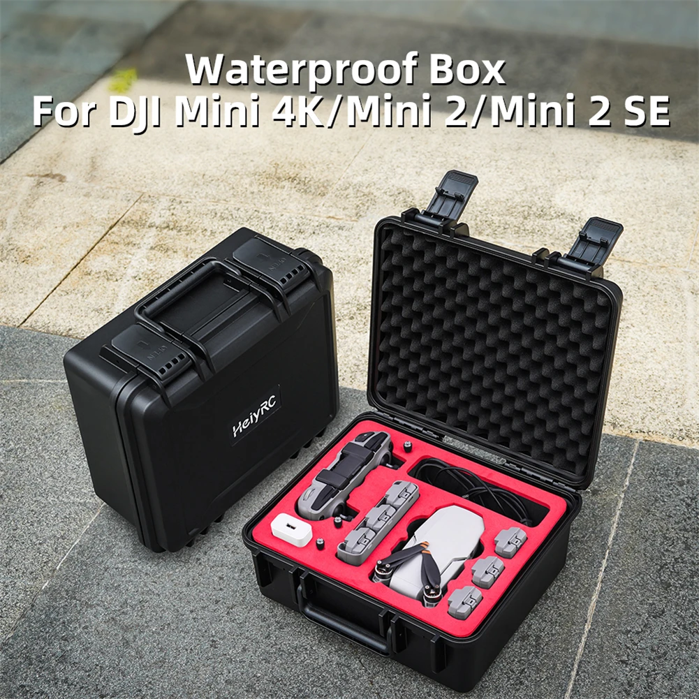 Portable Carrying Case Drone Soft Inserted Waterproof Storage Case Compatible For DJI Mini 2/4k/Mavic Mini 2 Drones