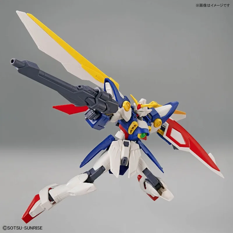 Montage Bandai auf Lager Original ENTRY GRADE 1/144 -XXXG-01W WING GUNDAM- Anime Action Figuren Spielzeug PVC Sammeln Modell Geschenke