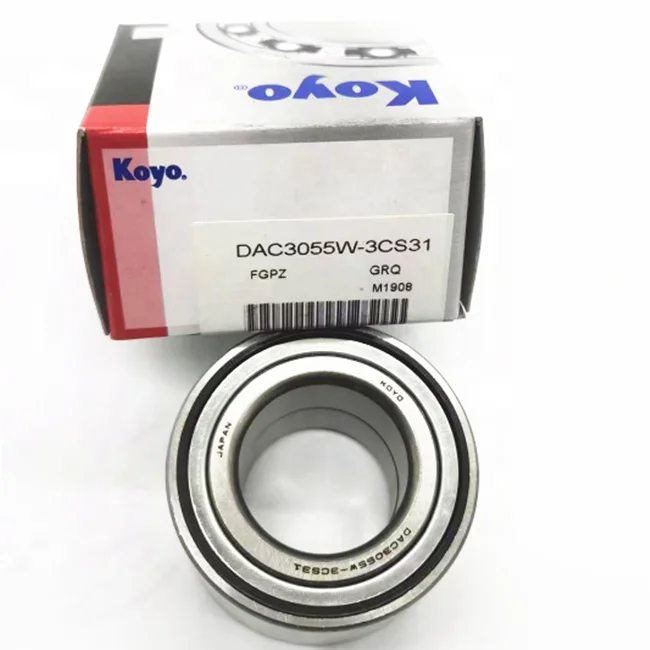 ATV Front Wheel Hub Bearing DAC3055W Koyo Bearing DAC3055W 3 Koyo Wheel Bearings DAC30550032 Auto Axle Bearings 30x55x32mm