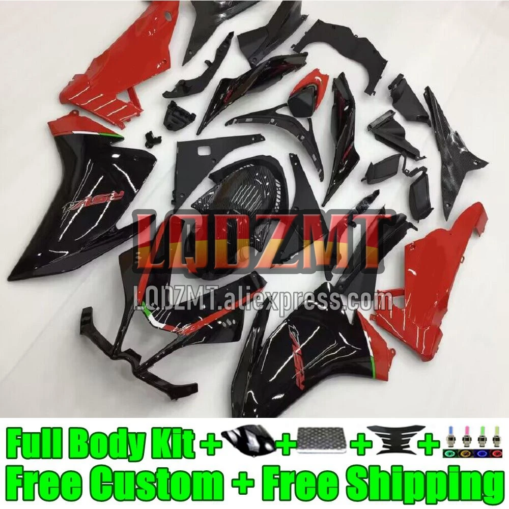 Injection For Aprilia RS4 RSV1000R RSV 1000 RSV1000 R RR red black 2016 2017 2018 2019 19No.155 RSV-1000 16 17 18 19 Fairings