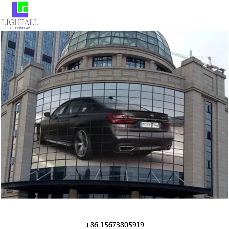 

Прозрачная тонкая стеклянная LED-видеопленка для видеостен, сетчатая, для внутреннего и наружного применения, P3.91, коммерческий рекламный дисплей