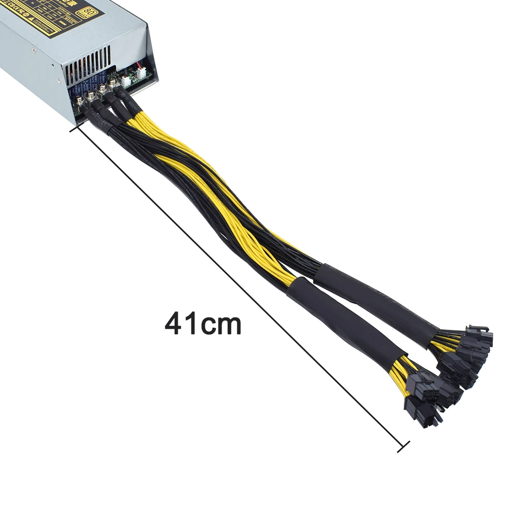 2000w 2500w etc rvn equipamento de mineração fonte de alimentação 2u único canal mineiro gpu psu 10x6pin eficiência dispositivo para btc antminer s7 s9