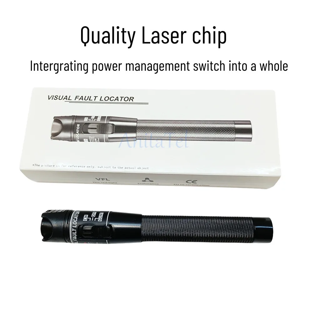 Visual Fault Locator 60MW 60KM Output Universal FC SC ST Interface Non Contact VFL Fiber Optic Test Pen