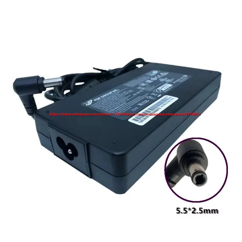 Genuine FSP FSP180-AJBN3 19.5V 9.23A 180W 5.5x2.5mm AC Adapter For MECHREVO Hasee MACHENIKE Laptop Power Supply Charger