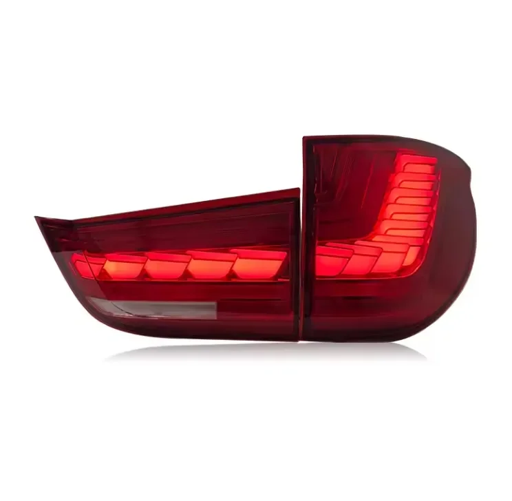 Auto Auto für BMW X507-13 F15 Rücklicht Montage Modifiziert mit Dynamic Dragon Scale LED Fließendes Blinker Rücklicht