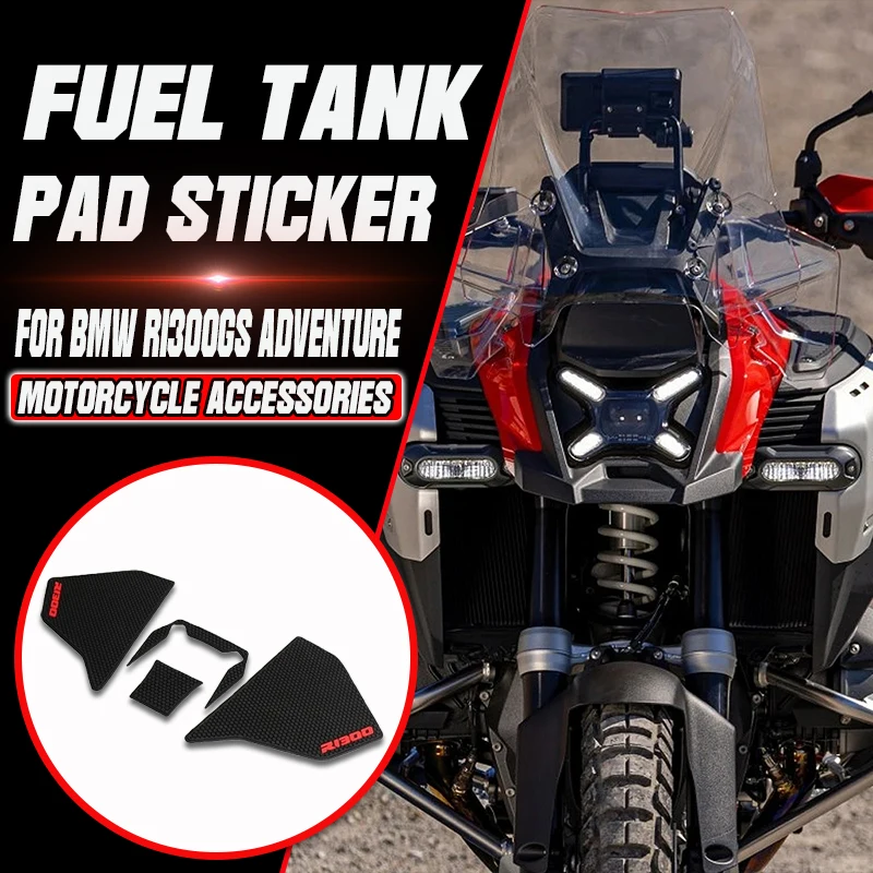 

For Bmw r1300gs adv R 1300 GS ADV R1300GS Adventure 2024 2025 New Motorcycle Rubber Sticker Protection Tank Pad Kits Accessories