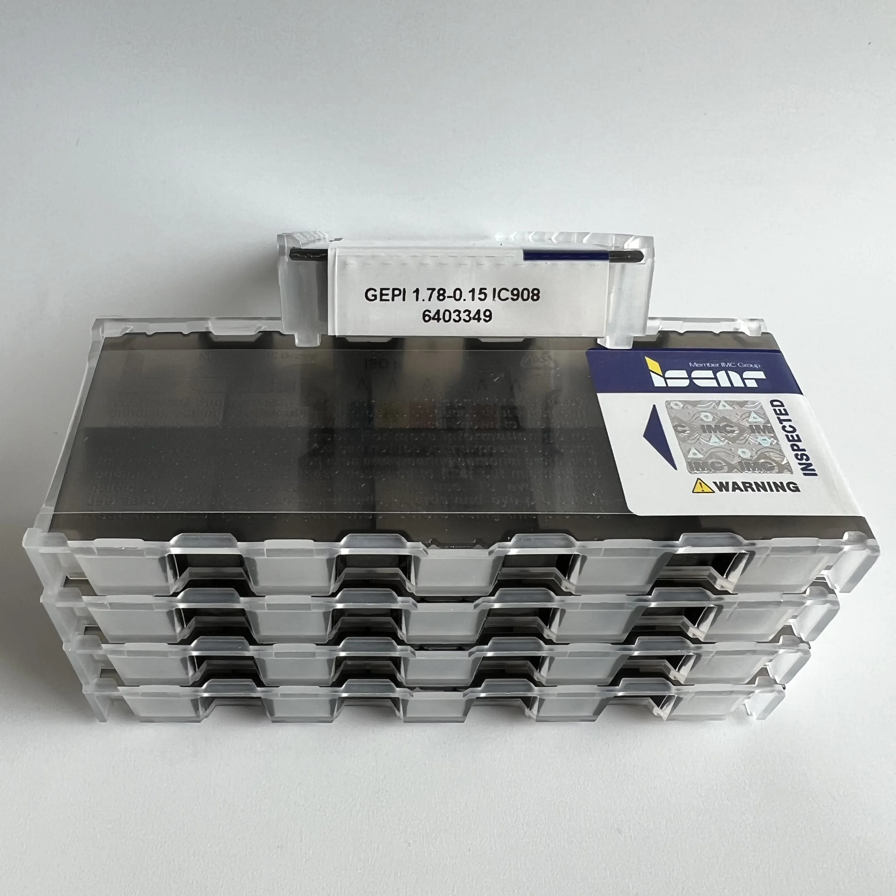 

Hard alloy cutting blades GEPI1.78-0.15 IC908