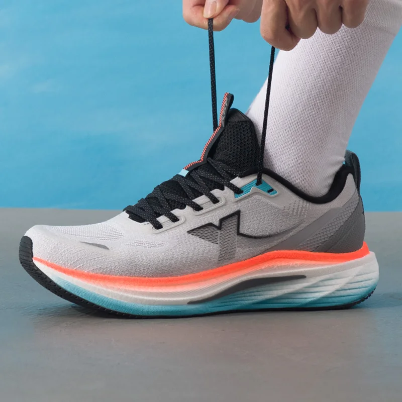 Chinese Sports Brand Xtep Cushioning Running Shoes Men's Shoes New Men's Lightweight Jogging Shoes Outdoor Fitness Training Shoes Sports Shoes 975319110003-1