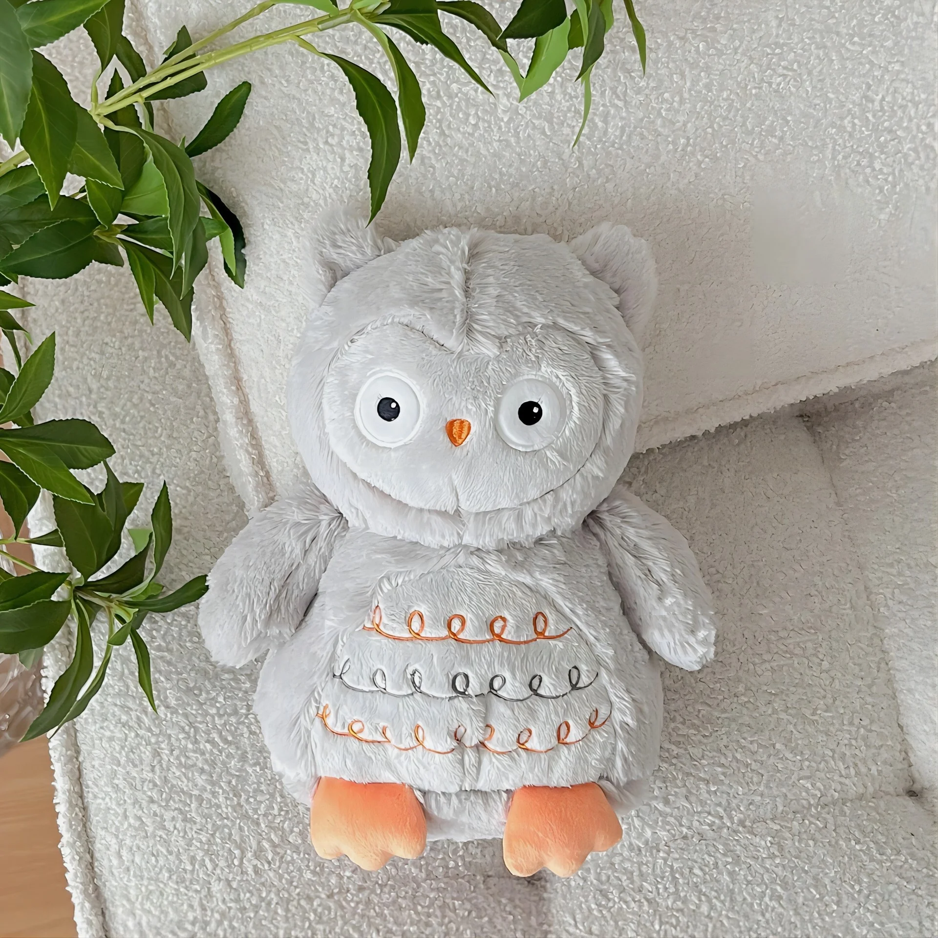 26cm Cute Owl Plush Toys Kawaii Cartoon Nighthawk Doll Soft Simulation Stuffed Eagle Animal Sleep Pillow Xmas Gift for Kids