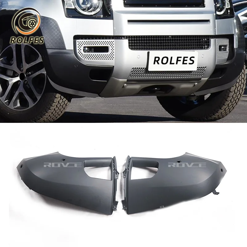 

ROLFES New Car Front Rear Bumper Angle Corner Cover Protection Guard Frame For Land Rover Defender 2020-2023 Car Accessories