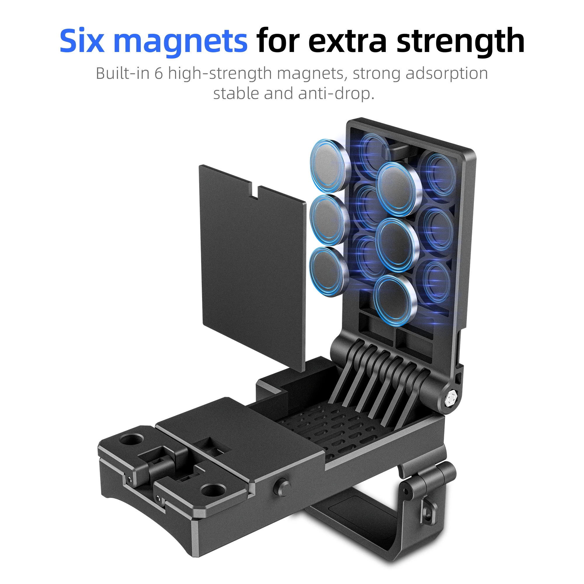 STARTRC – support de caméra magnétique pour DJI Pocket, support fixe de prise de vue réglable à 3 angles pour accessoires DJI Osmo Pocket 3